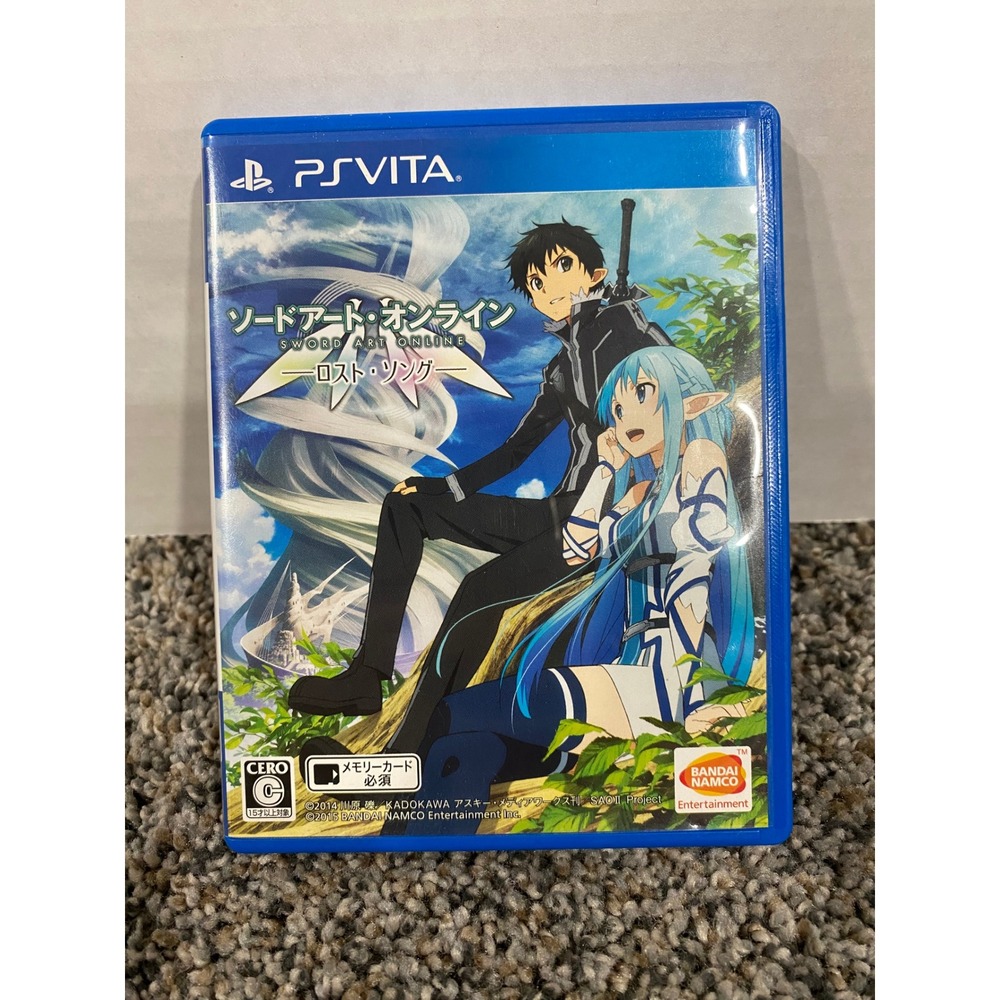 Bandai Namco Sword Art Online Lost Song PS Vita Japanese Import